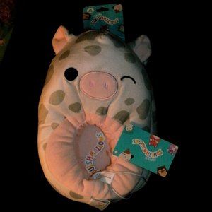 NWT Squishmallows Kelly Toys Rosie Pig Soft Plush Slippers Women size: 5.5/7.5